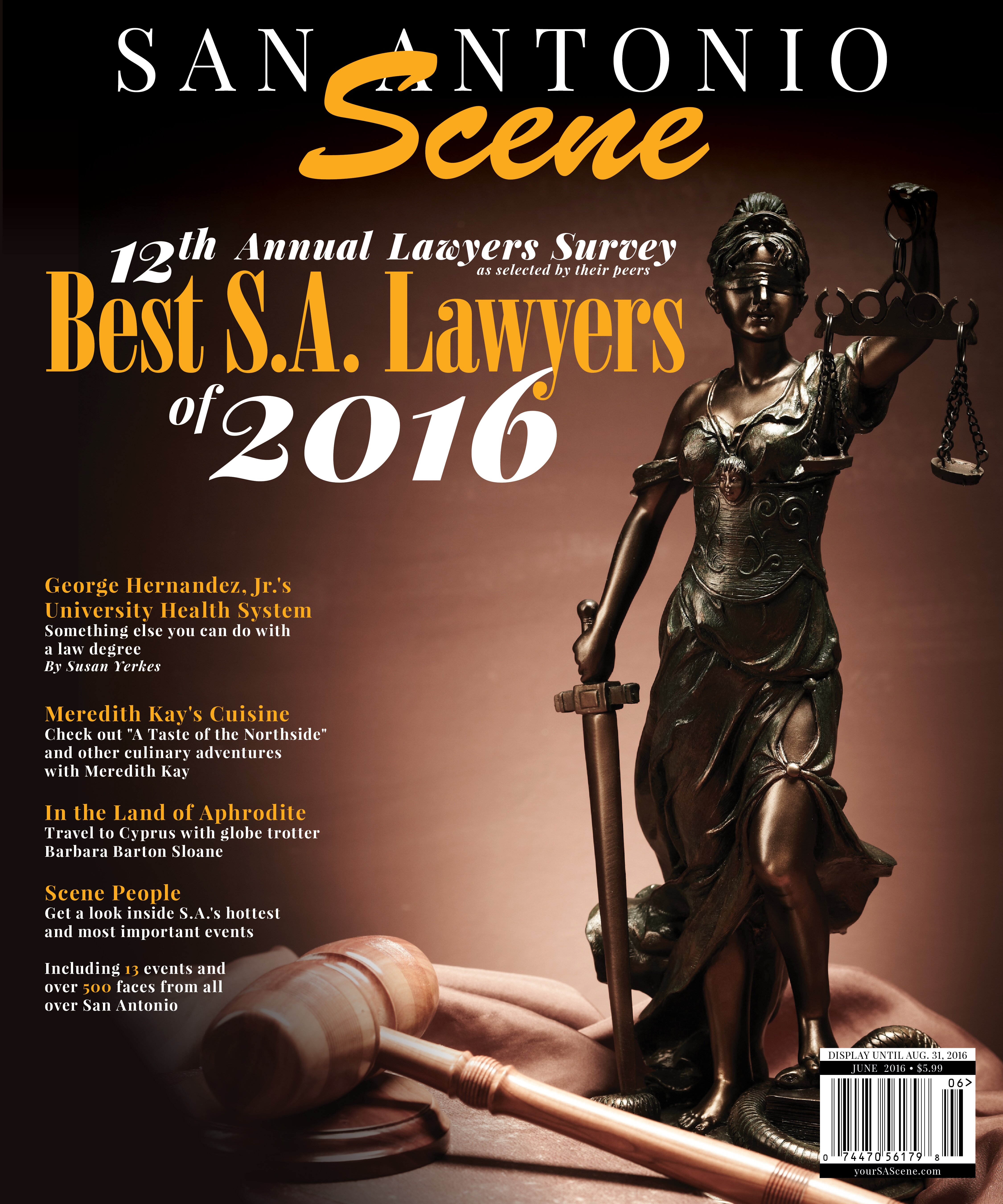 June 2016: S.A. Best Lawyers
